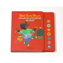 Petit Ours Brun écoute les comptines de Noël