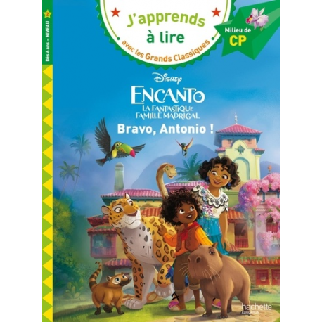 Encanto- la fantastique famille Madrigal : Bravo- Antonio ! - Milieu de CP- niveau 2 - Poche
