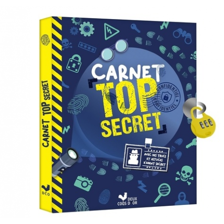 Carnet top secret - Grand Format