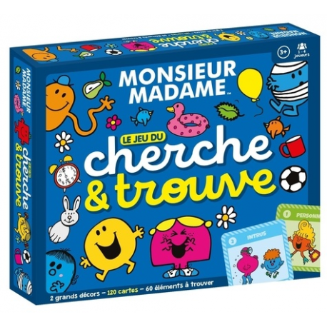 Le jeu du cherche & trouve Monsieur Madame