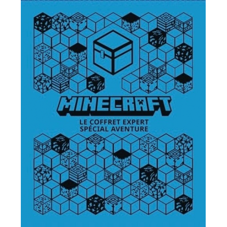 Minecraft : Le coffret expert spécial aventure - Avec 3 livres- 1 poster- 1 accroche-porte- 1 maquette de cochon - Grand Format