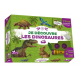 Je découvre les dinosaures - coffret avec lampe et kit excavation