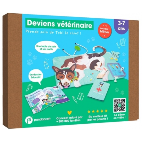 Deviens vétérinaire - Deviens vétérinaire et prends soin de Tobi le chiot !