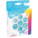Gamegenic - Set de 7 dés Candy like Series - Blueberry