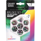 Gamegenic - Set de 7 dés Galaxy Series - Aurora