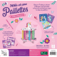 Mille et une Paillettes Licornes scintillantes - Coffret avec 7 tubes de paillettes biodégradables et 1 carrousel à monter