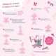 Mille et une Paillettes Licornes scintillantes - Coffret avec 7 tubes de paillettes biodégradables et 1 carrousel à monter