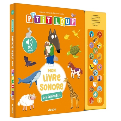 P'tit Loup - Mon livre sonore - Les animaux - Album