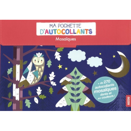Ma pochette d'autocollants mosaïques - Grand Format