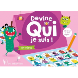 Devine qui je suis ! monstres
