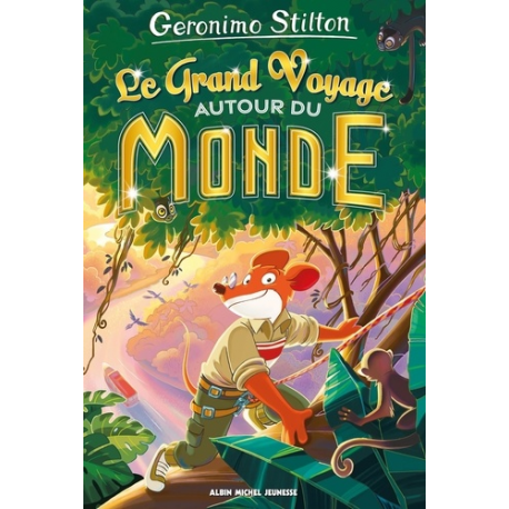 Géronimo Stilton - Sur l'île des derniers dinosaures - HS - Le Grand Voyage autour du monde