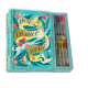Les ateliers de Manon Bucciarelli - Mon carnet secret - coffret avec 8 mini feutres pailletés