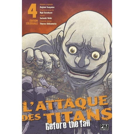 L'attaque des titans - Before the fall - Tome 4