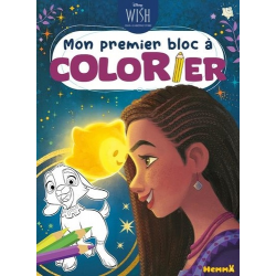 Disney Wish - Mon premier bloc à colorier