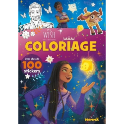 Disney Wish - Coloriage avec plus de 100 stickers