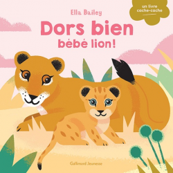 Dors bien- bébé lion