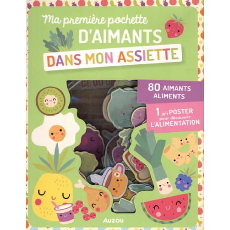 Ma pochette d'aimants - dans mon assiette