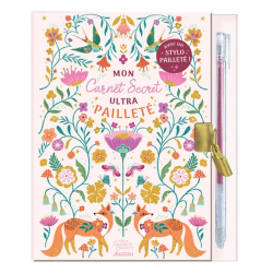 MA PAPETERIE CRÉATIVE - MON CARNET SECRET ULTRAPAILLETÉ