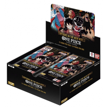 One Piece Card Game - OP09 - Emperors in the new World - Boîte de 24 boosters EN