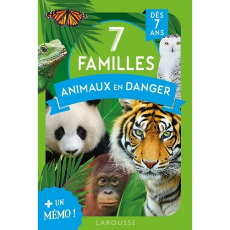 7 familles Animaux en danger