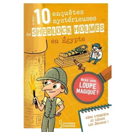 Les 10 enquêtes mystérieuses de Sherlock Holmes en Egypte - Grand Format