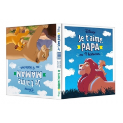 Je t'aime- Papa / Je t'aime- Maman - Livre recto-verso - Album