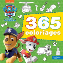 365 coloriages La pat' patrouille - Grand Format