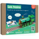 Kit Les trains - Construis ta locomotive à vapeur ! - Grand Format