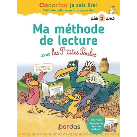 Ma méthode de lecture avec les P'tites Poules - Grand Format