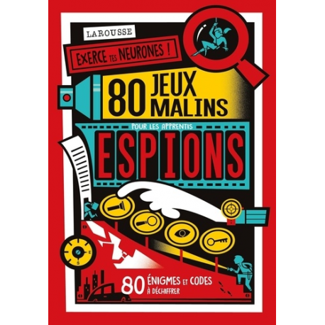 50 jeux malins pour les apprentis espions - Grand Format