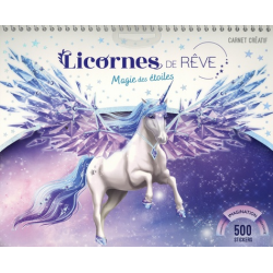Licornes de rêve - Magie des étoiles - Grand Format