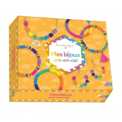 Mes bijoux Arc-en-ciel - coffret avec accessoires