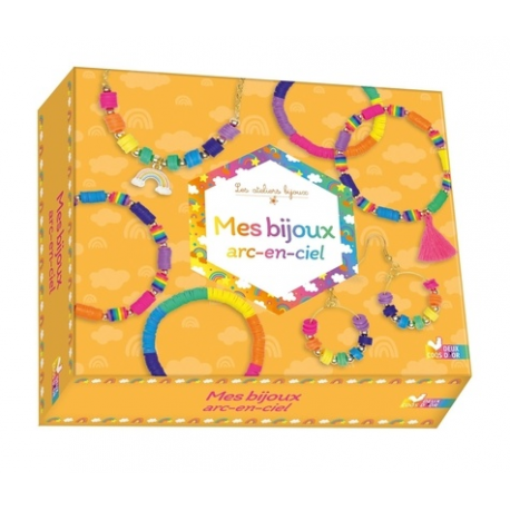 Mes bijoux Arc-en-ciel - coffret avec accessoires