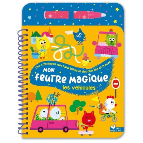 Mon feutre magique - Véhicules (Les)