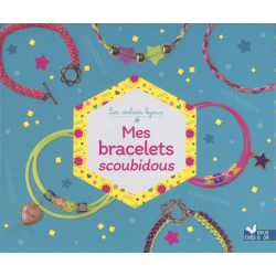 Mes bracelets scoubidous - coffret avec accessoires
