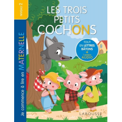 Les Trois Petits Cochons - Niveau 2 - Grand Format