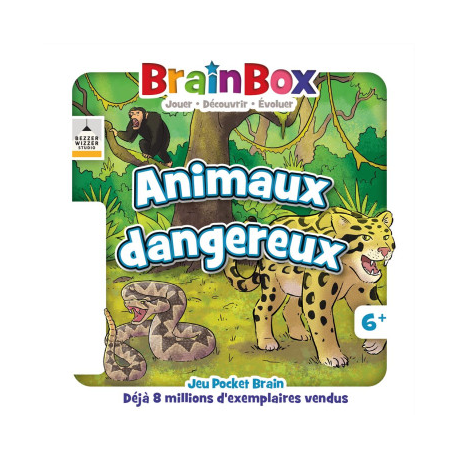 BrainBox Pocket : Animaux Dangereux