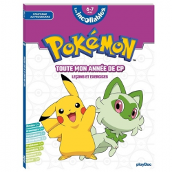 Toute mon année de CP Pokémon - Leçons et exercices - Grand Format