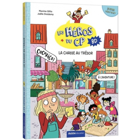 Les Héros du CP en BD - La chasse au trésor - Album