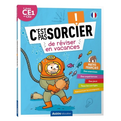 C'est pas sorcier de réviser en vacances du CE1 au CE2 - Grand Format