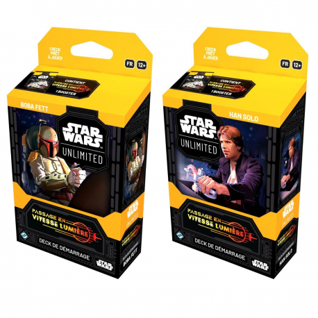 Passage Vitesse Lumière - Lot de 2 decks de démarrage FR