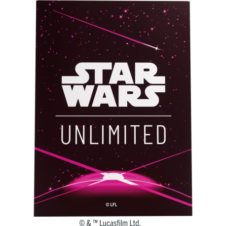 GG : SW Unlimited Art Sleeves : Card Back Magenta