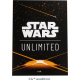 GG : SW Unlimited Art Sleeves : Card Back Orange