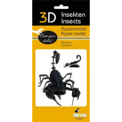 3D Paper Model - Scorpion