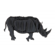 3D Paper Model - Rhinoceros