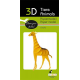 3D Paper Model - Giraffe