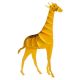 3D Paper Model - Giraffe