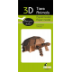 3D Paper Model - Turtle