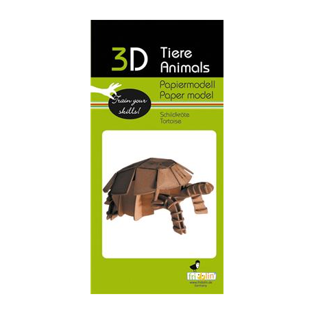 3D Paper Model - Turtle