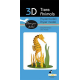 3D Paper Model - Seahorse